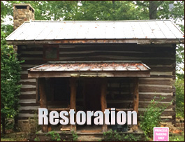 Historic Log Cabin Restoration  Cranks, Kentucky