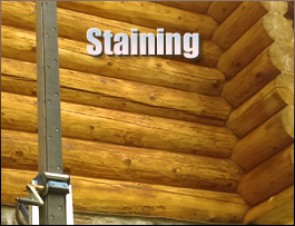  Cranks, Kentucky Log Home Staining